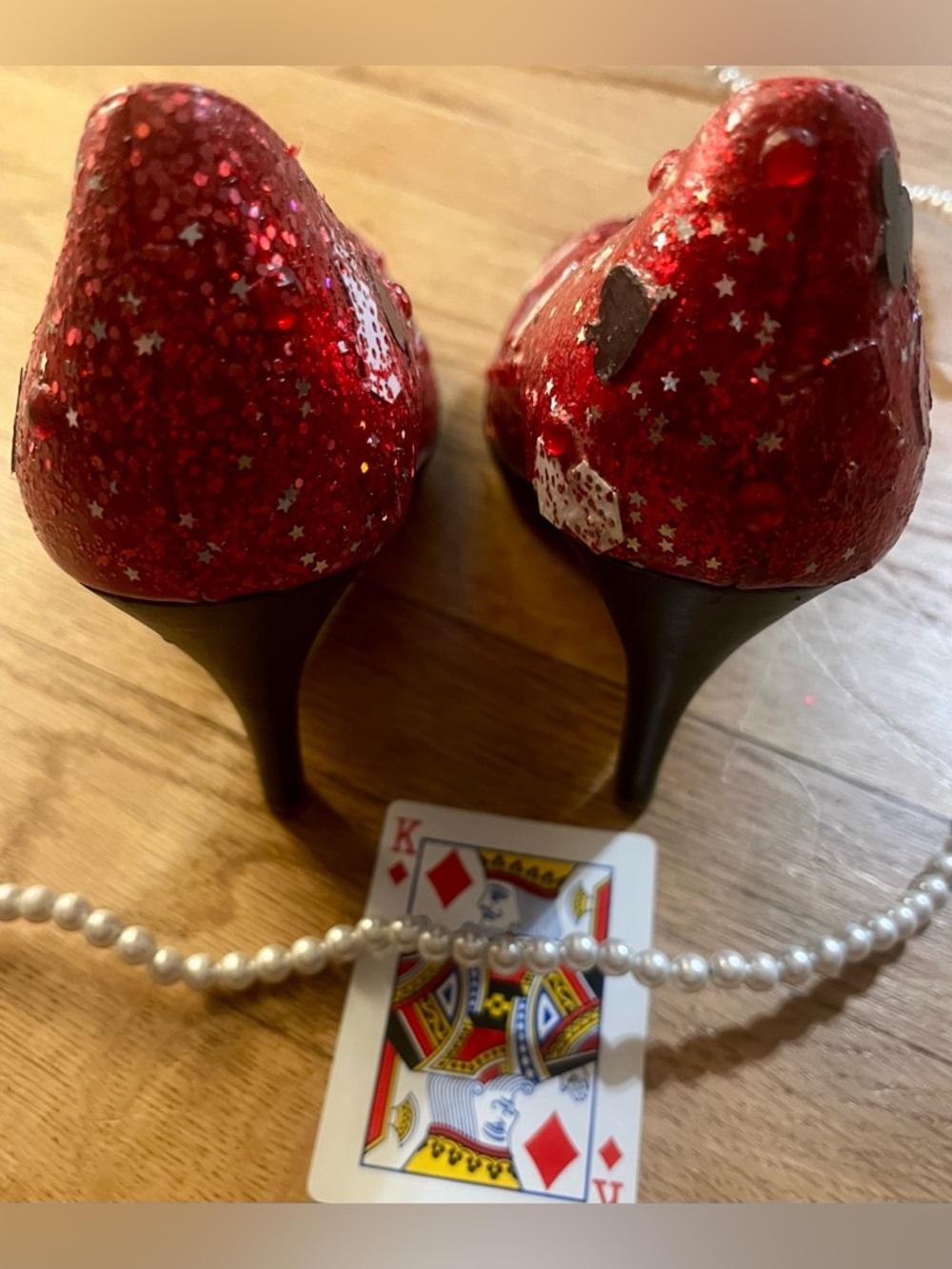 Custom Bling VEGAS Heels! Sz 7 🎰👠 - Picture 3 of 13